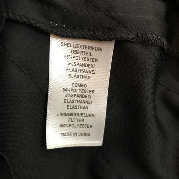 ADRIANNA PAPELL Black/Cream V-neck Formal Mini Dress Sz 2 - Picture 5 of 6